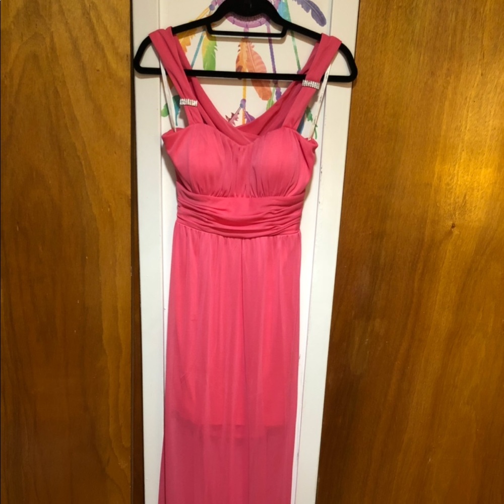 Bridesmaid long elegant dress